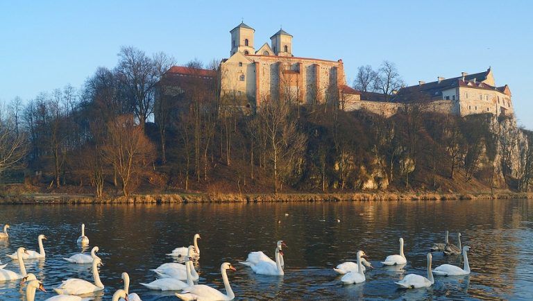 Opactwo Benedyktynów w Tyńcu (kiedyś wiosce pod Krakowem, dziś części miasta) - najstarszy klasztor w Polsce najpewniej związany z XI-wieczną fundacją księcia Kazimierza Karola Odnowiciela.