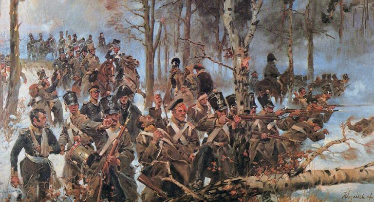 25 lutego roku 1831 – Polacy pokonują Rosjan w dwóch bitwach i zatrzymują marsz wroga na Warszawę