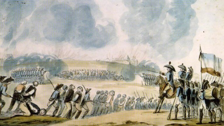 10 marca roku 1793 – początek powstania w Wandei przeciw prześladowaniu katolików przez rewolucyjne władze