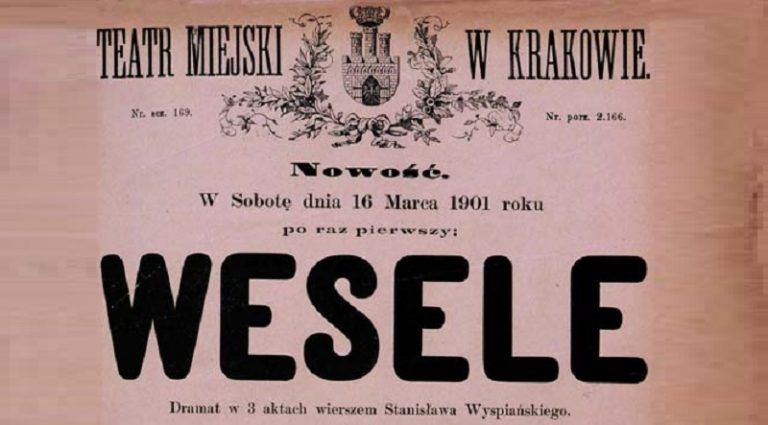 16 marca roku 1901 – premiera „Wesela” Stanisława Wyspiańskiego w Teatrze Miejskim w Krakowie