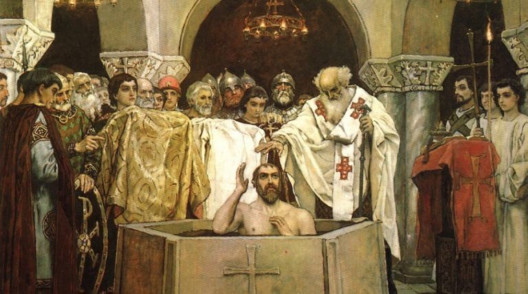 Alkohol, obrzezanie i wieprzowina. Dlaczego ruski książę Włodzimierz wybrał chrześcijaństwo?