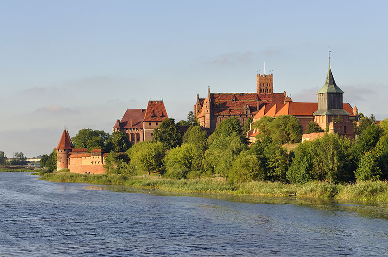 Zamek w Malborku, w XIV i XV jedno z najważniejszych miejsc dla polskiego wywiadu