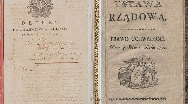 Konstytucja Polski i Francji z 1791 roku. Wspólny duch czy istotne różnice?