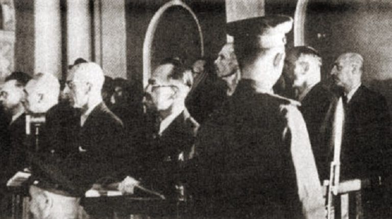 18 czerwca roku 1945 – początek pokazowego procesu szesnastu w Moskwie