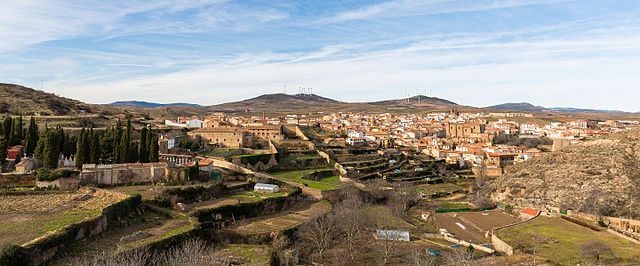 Miasto Ágreda w dzisiejszej Hiszpanii, w średniowieczu położone na granicy królestw Kastylii, Aragonii i Nawarry