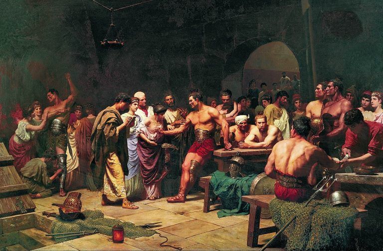 Co Rzymianin myślał o gladiatorach?
