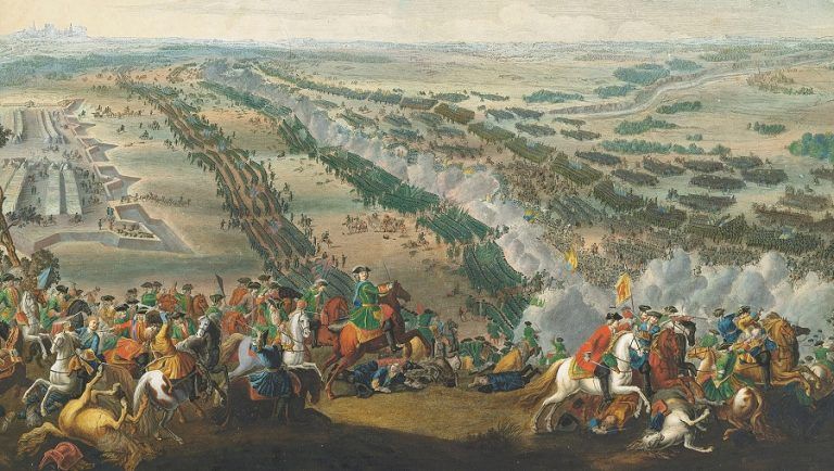 8 lipca roku 1709 – bitwa pod Połtawą, koniec dominacji Szwecji w Europie Środkowej