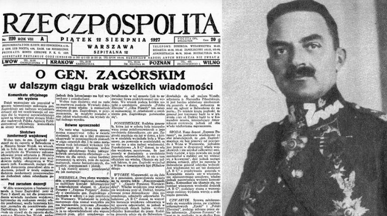 Tajemnice Piłsudskiego, francuski wywiad czy dezercja. Co się stało z generałem Zagórskim?