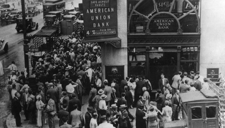24 października roku 1929 – Czarny Czwartek na nowojorskiej giełdzie, początek wielkiego kryzysu