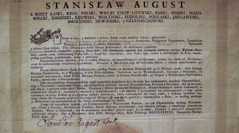 6 października roku 1788 – początek Sejmu Wielkiego zwanego Czteroletnim