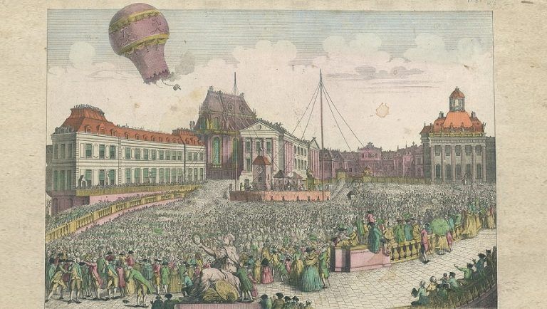 21 listopada roku 1783 – pierwszy w historii ludzkości lot balonem