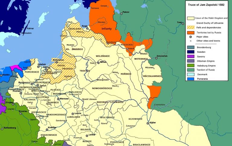 15 stycznia roku 1582 – polsko-rosyjski rozejm w Jamie Zapolskim