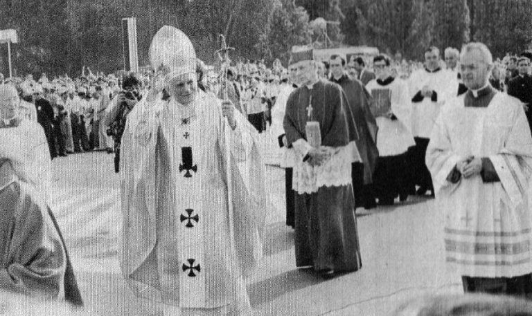 2 czerwca roku 1979 – pierwsza pielgrzymka Jana Pawła II do Polski