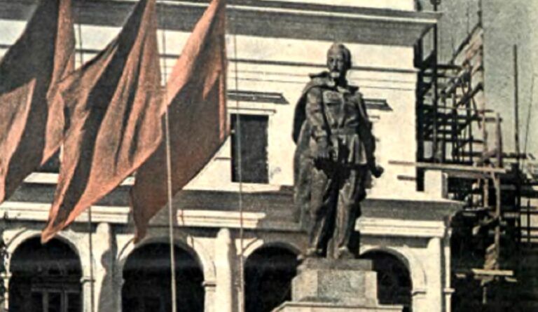 21 lipca roku 1951 – odsłonięcie pomnika Dzierżyńskiego w Warszawie