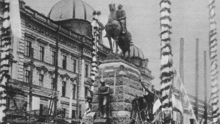 15 lipca roku 1910 – odsłonięcie Pomnika Grunwaldzkiego w Krakowie