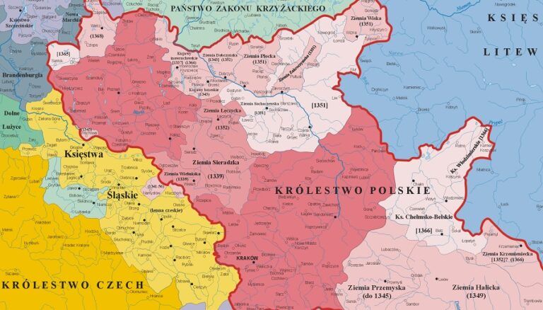 22 listopada roku 1348 – zawarcie polsko-czeskiego pokoju w Namysłowie